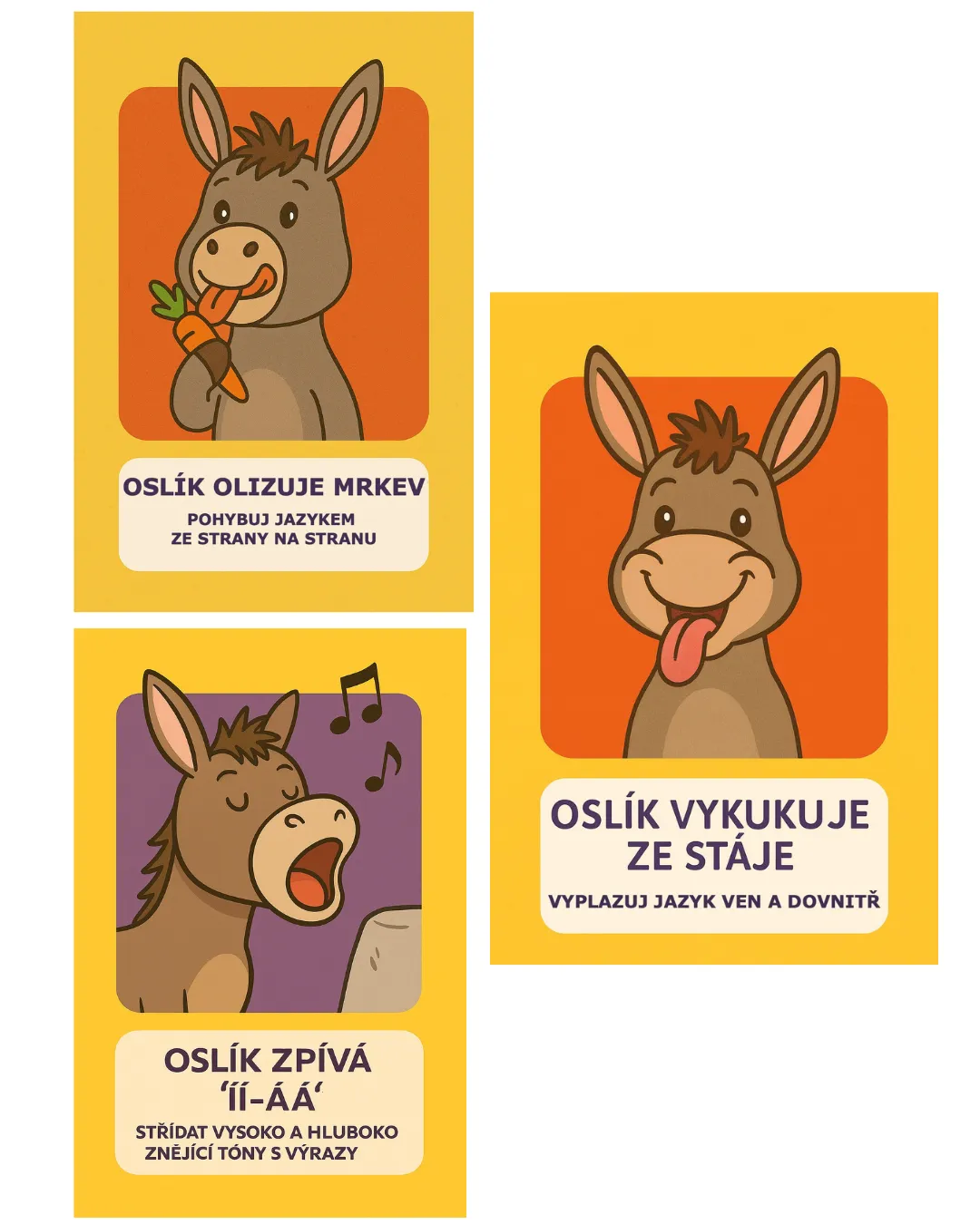 Oslíci v praxi