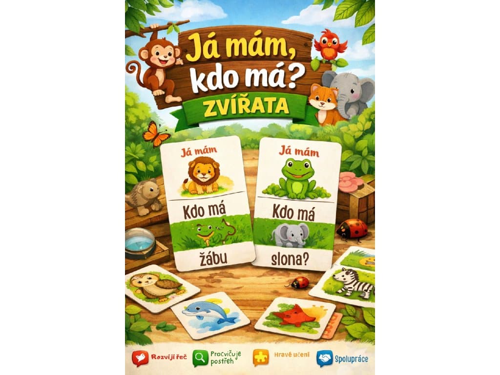 Hra Já mám, kdo má? — Zvířecí