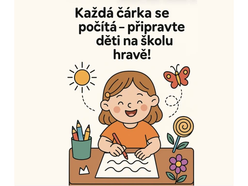 Grafomotorická cvičení pro malé ručičky