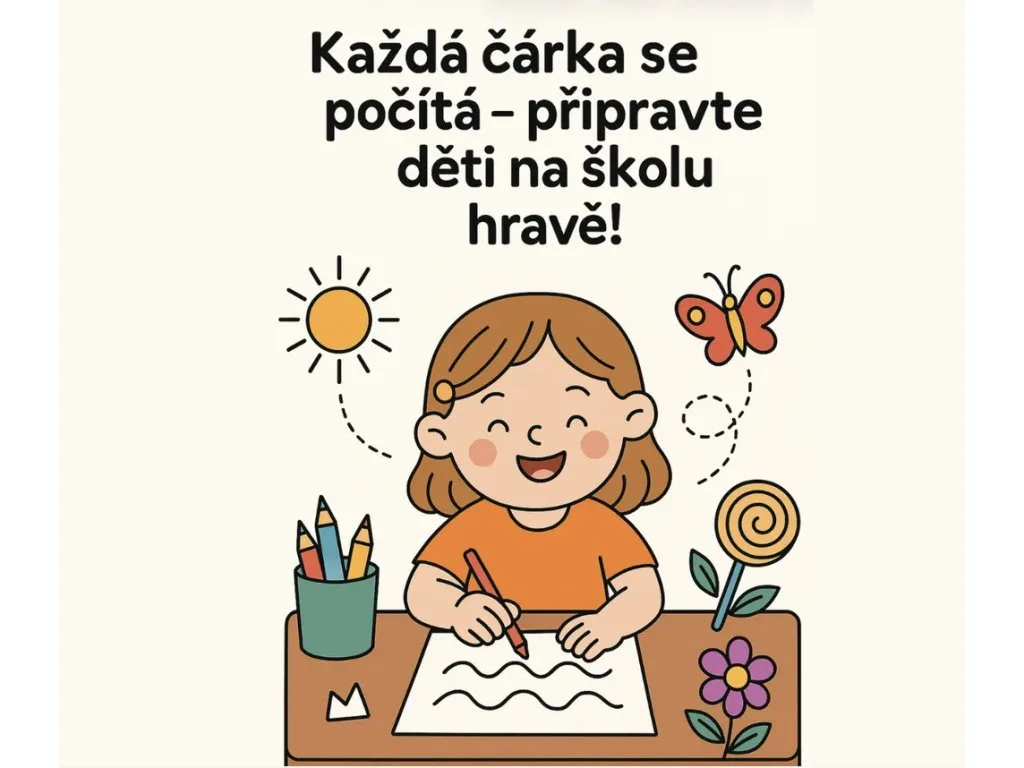 Grafomotorická cvičení pro malé ručičky