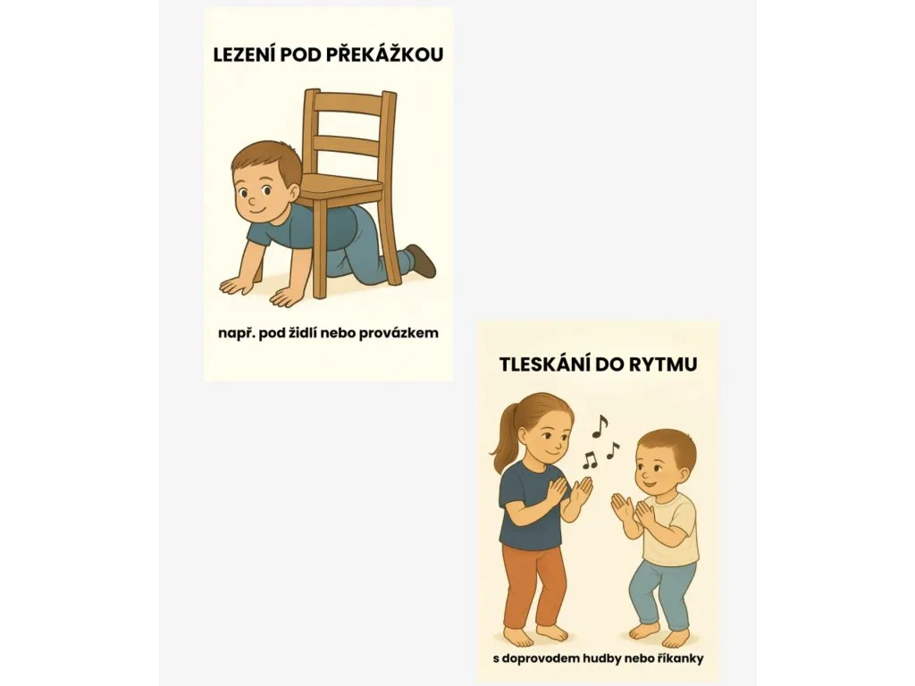 Celotělová cvičení — hrubá motorika