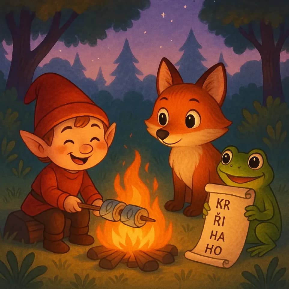 Logopedická pohádka pro posílení písmene R