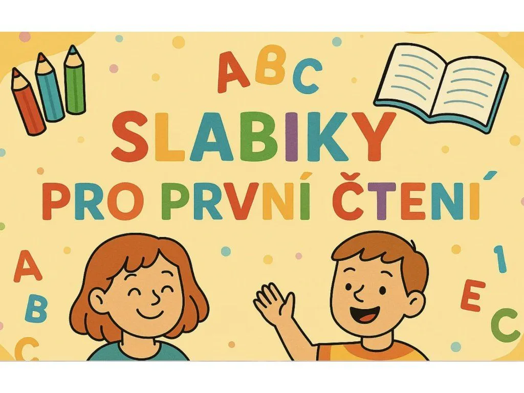 Slabiky s obrázky pro děti — hravý první krok ke čtení