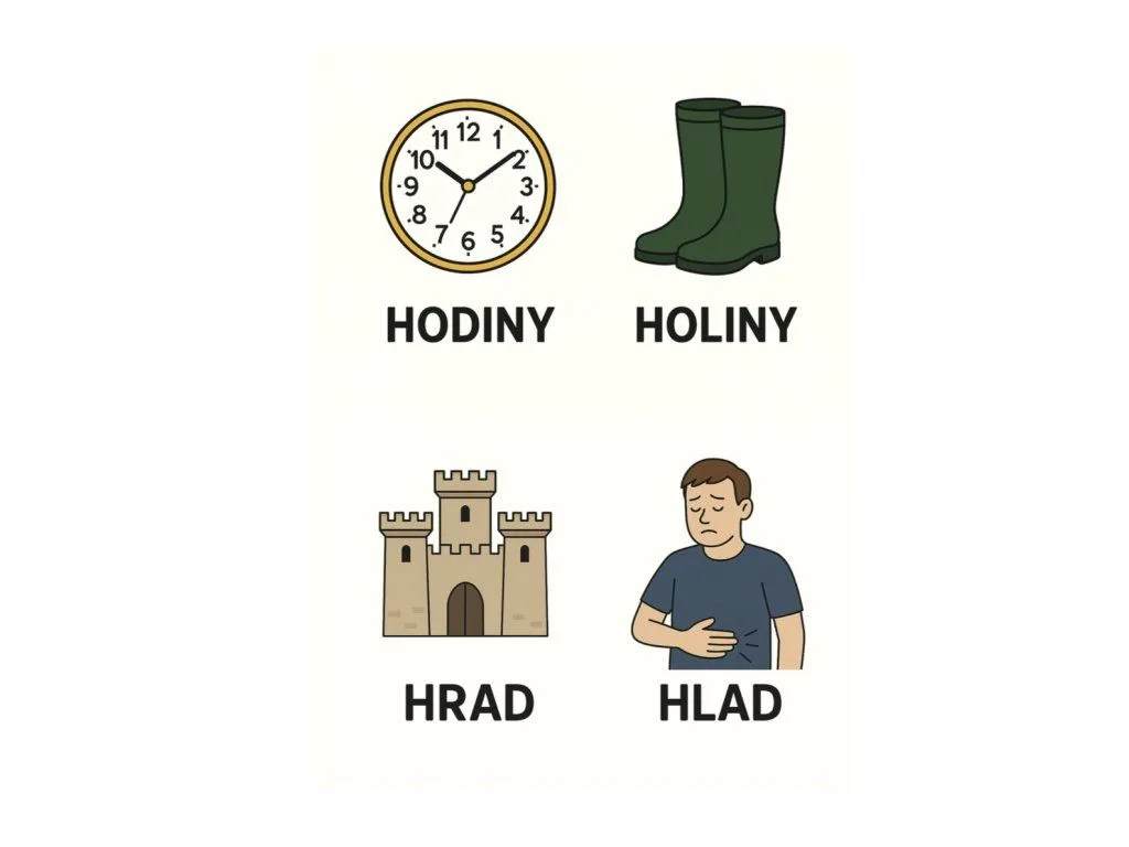 Sluchové rozlišování v praxi