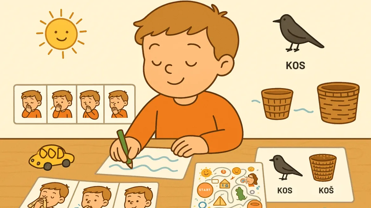 Kompletní logopedická sada pro děti — vše pro rozvoj řeči v jednom