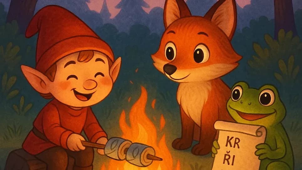 Pohádka na hlásku R pro děti — logopedický příběh pro procvičování Ř