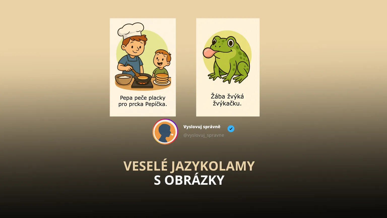 Veselé jazykolamy s obrázky — hravý trénink výslovnosti pro děti